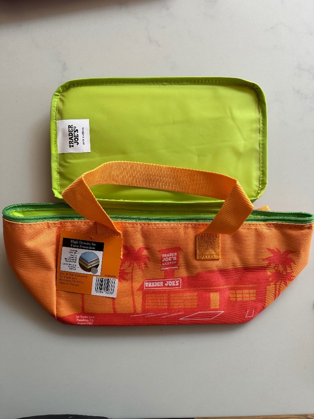 NWT Trader Joe's Orange Crush Mini Insulated Bag
